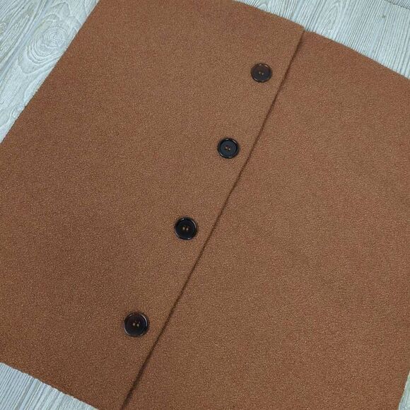 Brand New Lovesac Pillow Cover Sham With Buttons Brown Espresso - Picture 4 of 5